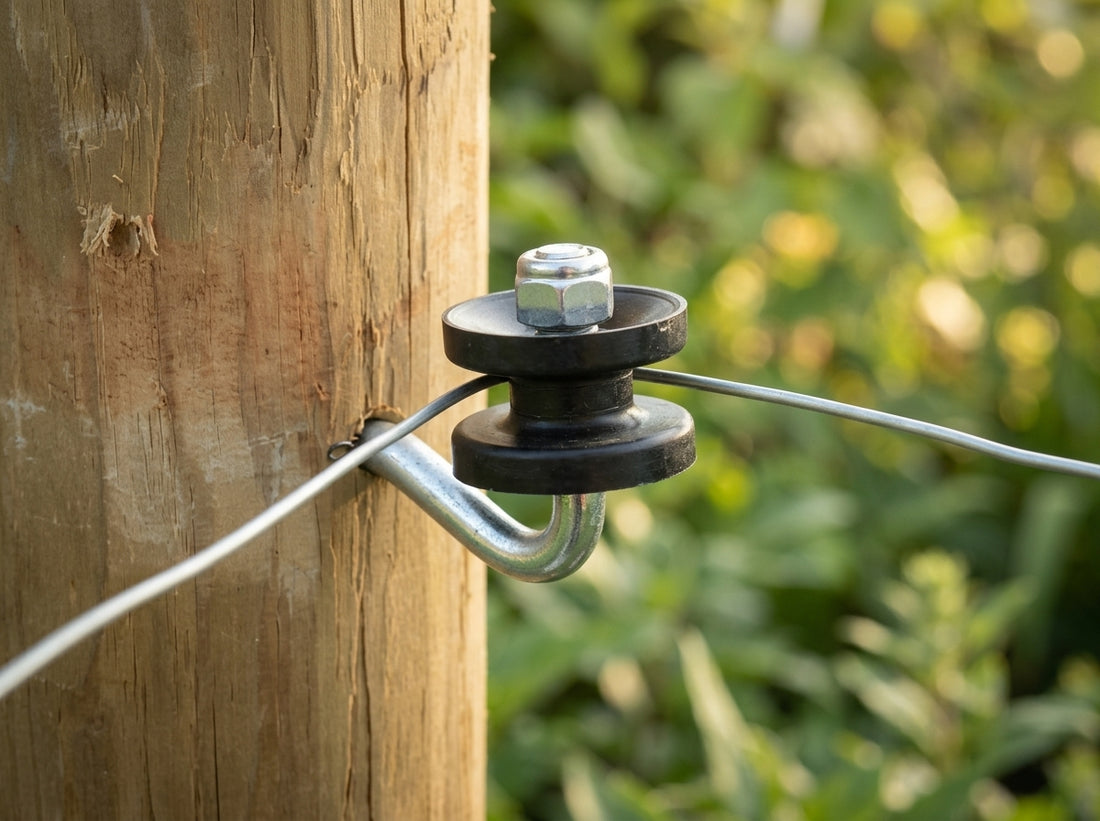 Corner post bracket kit for electric fencing